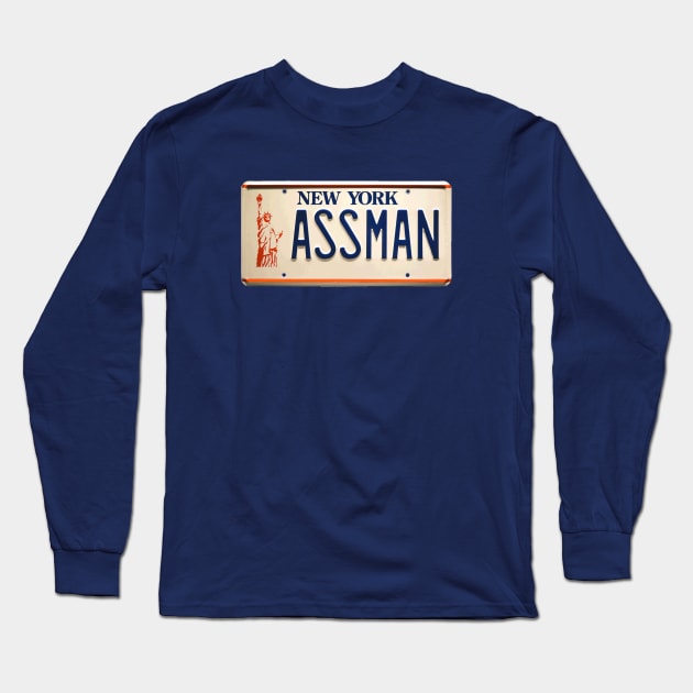 ASSMAN Long Sleeve T-Shirt by Clobberbox